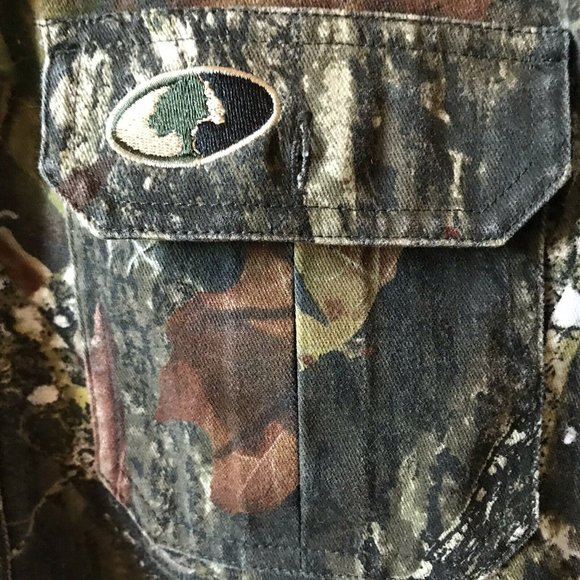 Russell Outdoors hunting shacket youth explorer camo long sleeve L 14/16 - Picture 4 of 7